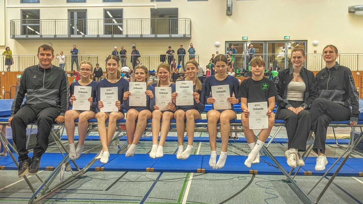 DJK-VfL Willich - Trampolinturnen: 5. Platz bei der Schülerliga