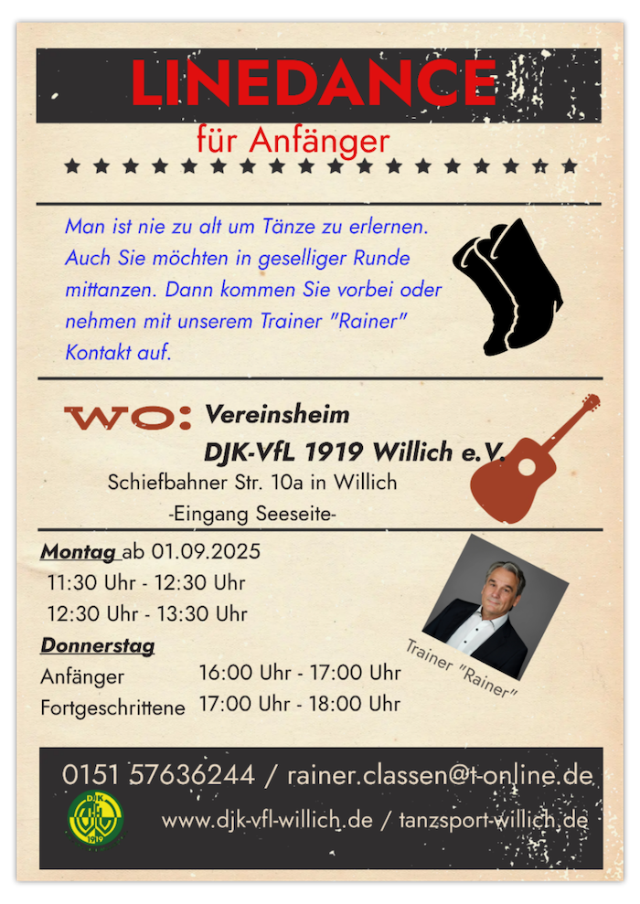 Linedance 01.09.2025
